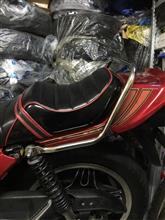 Amazon | CB750F 極太メッキタンデムバー ブラック TSH