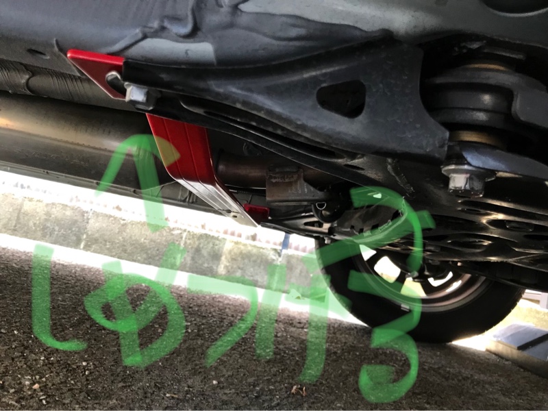 タナベ サステック アンダーブレース取り付け。(スズキ クロスビー・MN71S)by miruchan - みんカラ タナベ サステック アンダーブレース取り付け。(スズキ クロスビー・MN71S)by miruchan - みんカラ