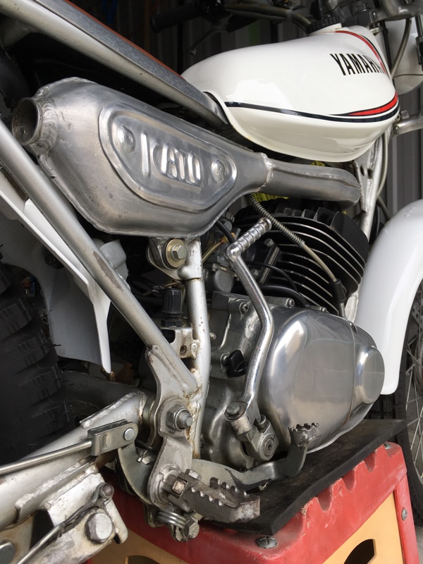 TY175 KATO製エキゾーストマニホールド交換（ヤマハ TY125）by cf2 - みんカラ