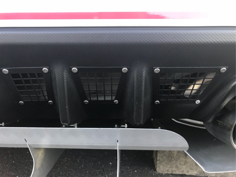 SUBARU WRX VA リアバンパースリットネット - パーツ