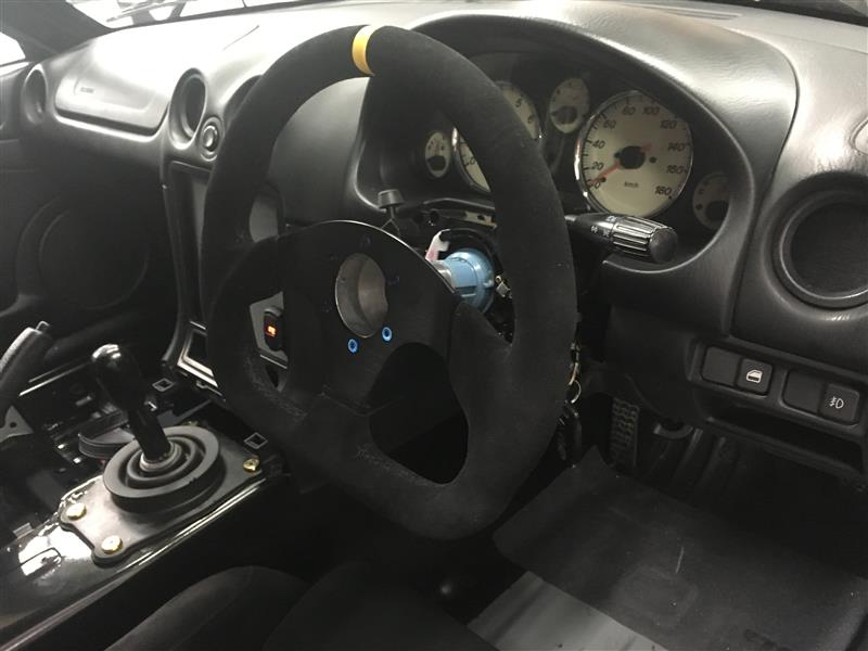 スペシャル特典 社外ハンドルボス流用取り付け（マツダ ロードスター・NB）by パーツ