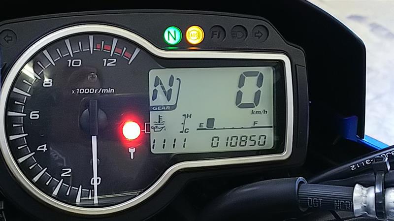 GSR750（EBL-GR7NA）：コンビネーションメータの解説（備忘録