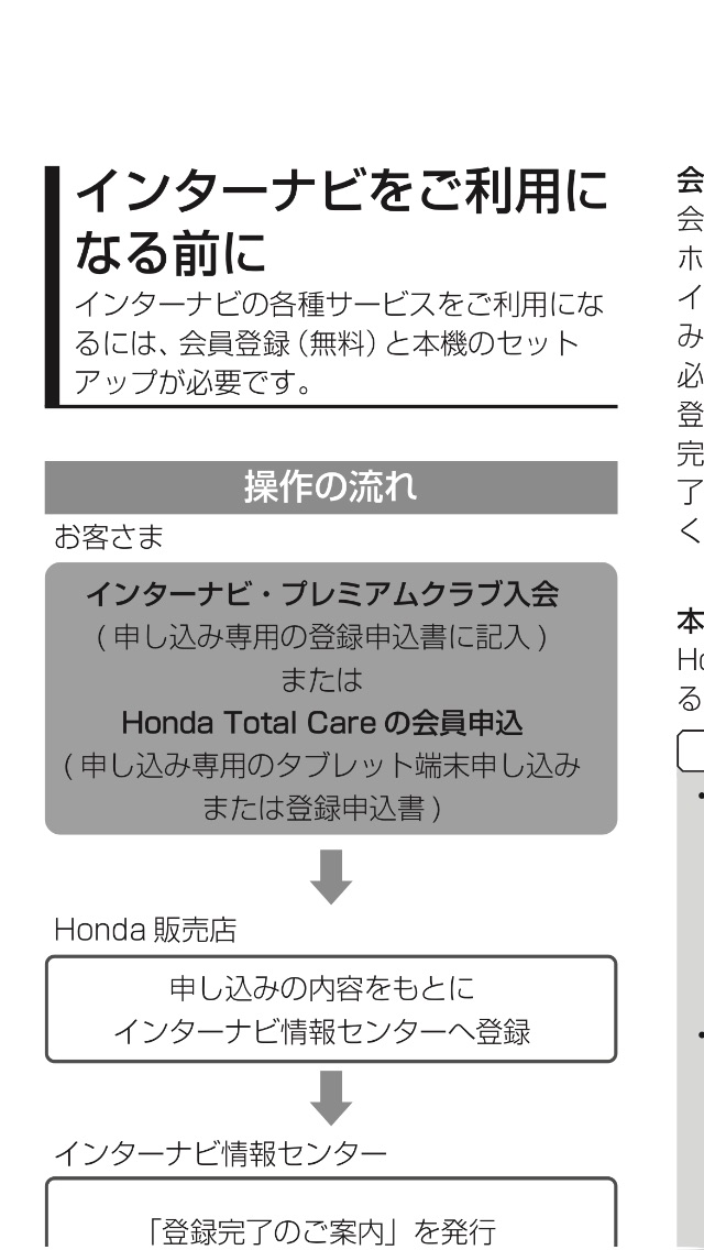 ホンダ インターナビ リンク会員再登録 ホンダ オデッセイ By なうな みんカラ