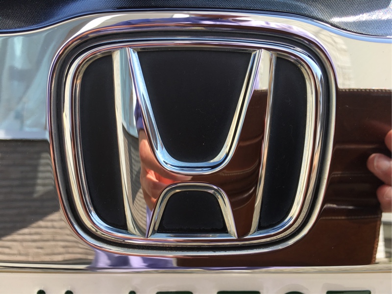 ホンダエンブレム ヒートエンブレムステッカー貼り付け ホンダ N One By アル Kazz みんカラ