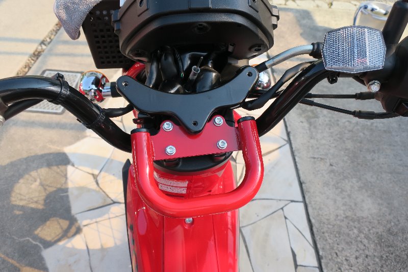 ハンドルガードの取り付け(ホンダ クロスカブ CC110)by fukuzo945 - みんカラ ハンドルガードの取り付け(ホンダ クロスカブ CC110)by fukuzo945 - みんカラ
