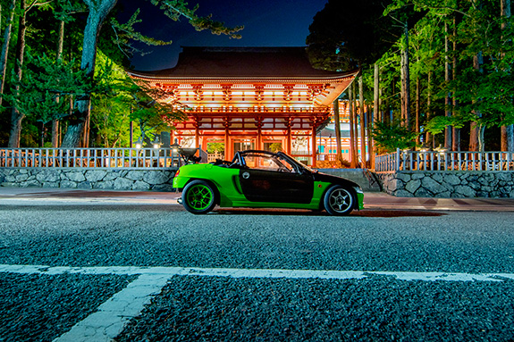 Honda Beat ホンダ ビート 高野山金剛峯寺