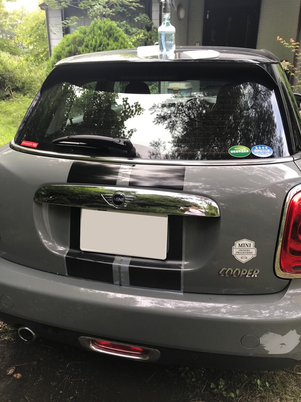 Miniレーシングストライプ貼り ミニ Mini By M Moon みんカラ