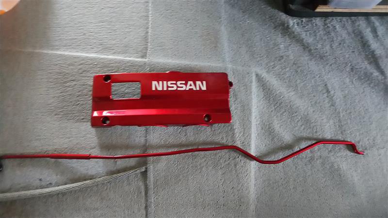 3倍 赤いエンジンカバー【N ONE Ⅱ出品】 HONDA VTECエンジン 元祖VTECエンジン、B16A型のエンジンカバー