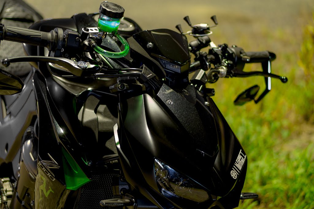 フロントブレーキマスターを交換（カワサキ Z1000）by