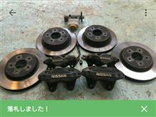 HR34に“ER”34ブレーキ流用(日産 スカイライン・R34)by と-む-や-む
