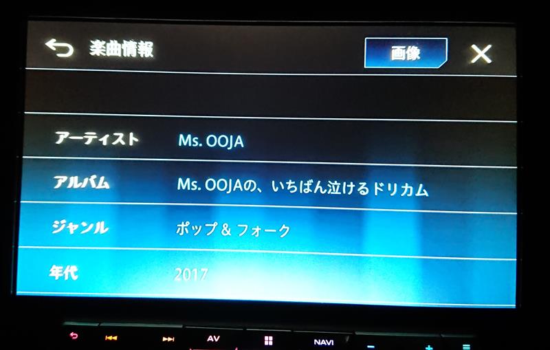 サイバーナビ ジャケット写真取り込み スバル レヴォーグ By ふりふりこてちゃん みんカラ