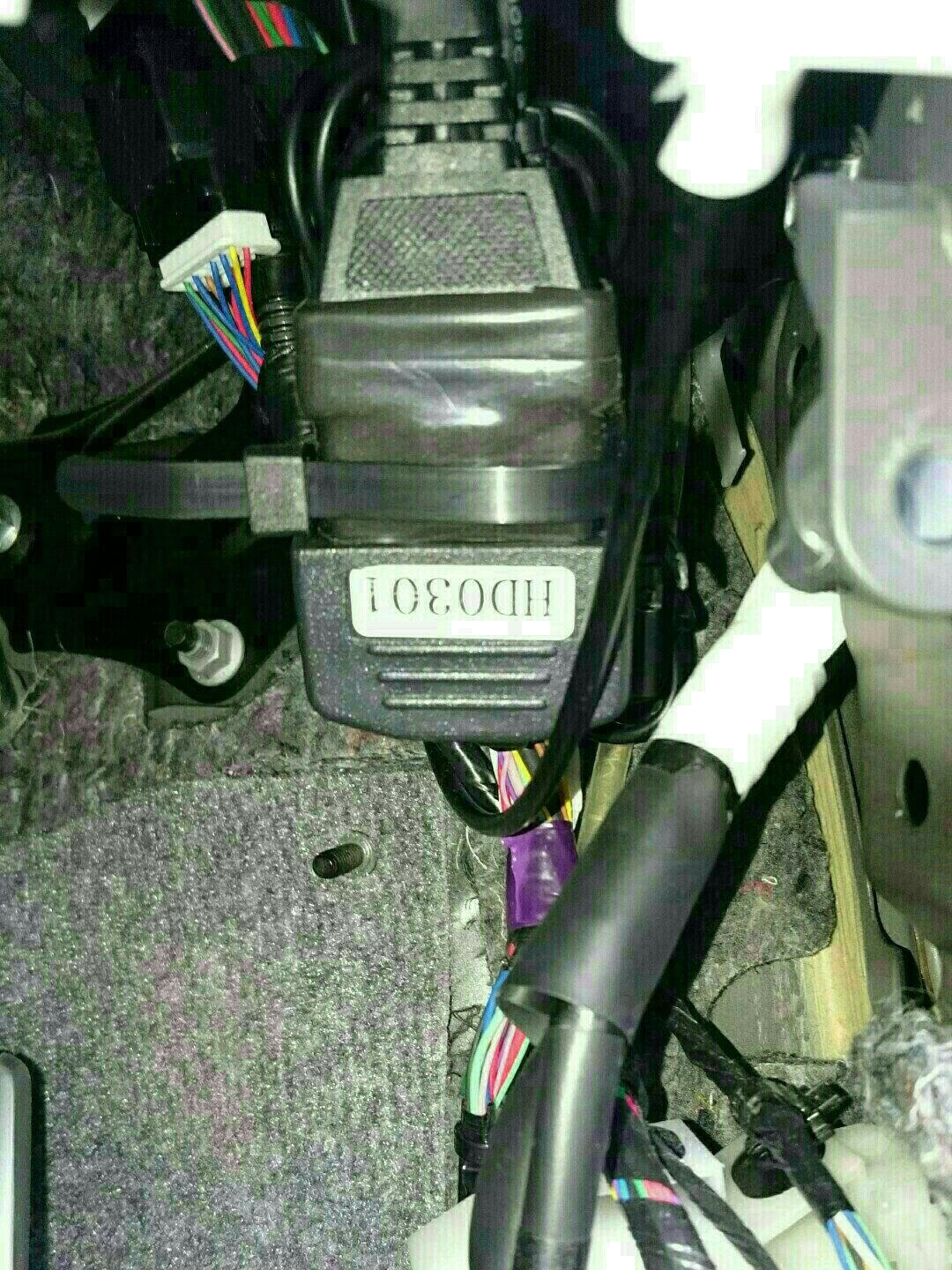ユピテル レーダー探知機用OBDII接続アダプター OBD-HVTM/備忘録