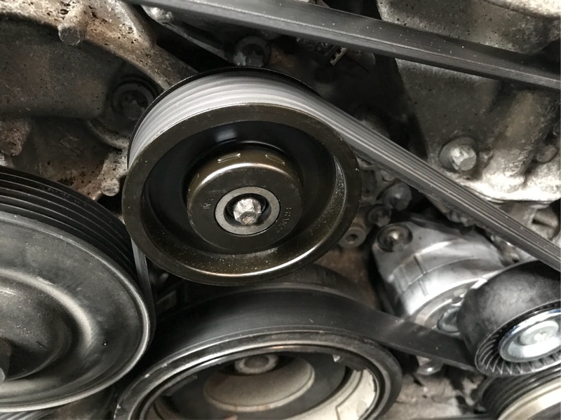 W221 オートテンショナー類の交換(メルセデス・ベンツ Sクラス・W221 ...