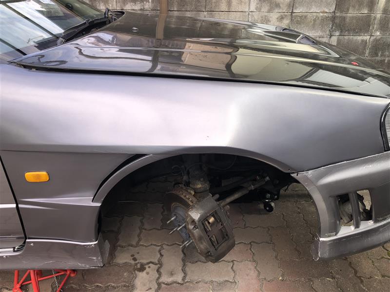 足回り異音調査 ハブベアリング異音 日産 スカイライン R34 By Lazysheep作業隊長 みんカラ