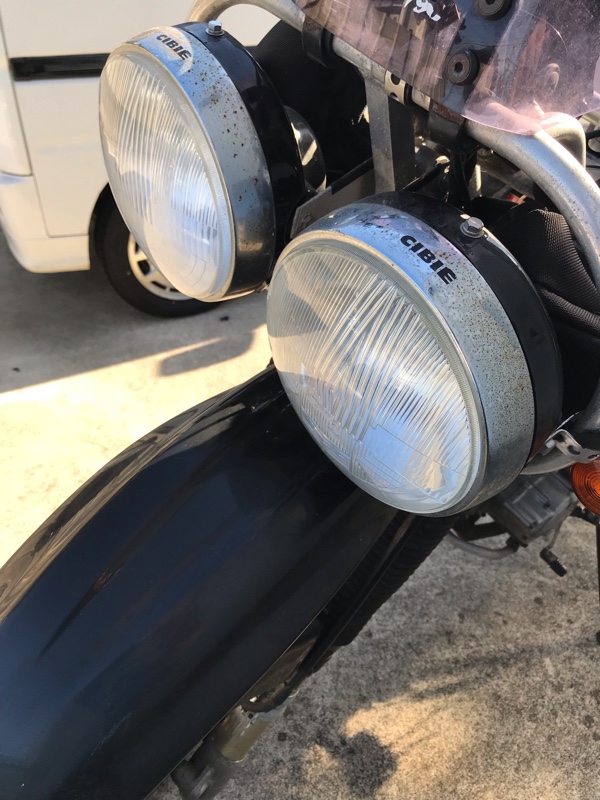 XR BAJA CIBIEにLEDヘッドランプ入らなかった(ホンダ XR250 XR BAJA CIBIEにLEDヘッドランプ入らなかった(ホンダ XR250