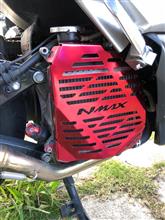 NEWラジエーターカバー取り付け('18.10.13)（ヤマハ NMAX）by