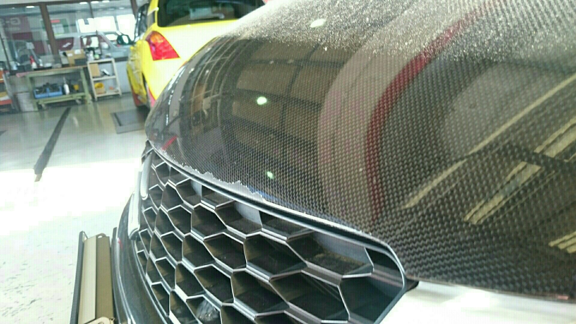 スイフトスポーツ Zc32s カーボンパーツの劣化 クリア再塗装 By デラッチ みんカラ