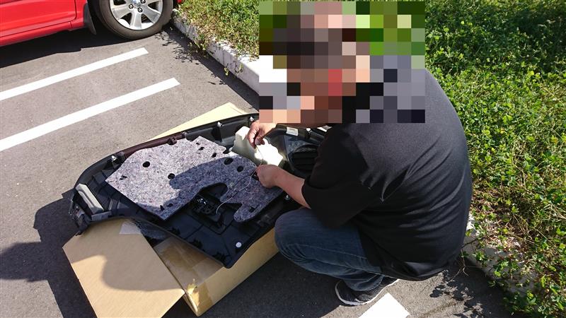おかやん工房　イルミネーションリアパネル（取りつけ編） 