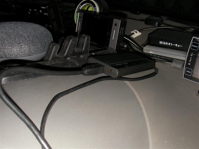 計測計画22（GNS2000 Plus GPSロガー設置）（トヨタ カローラ