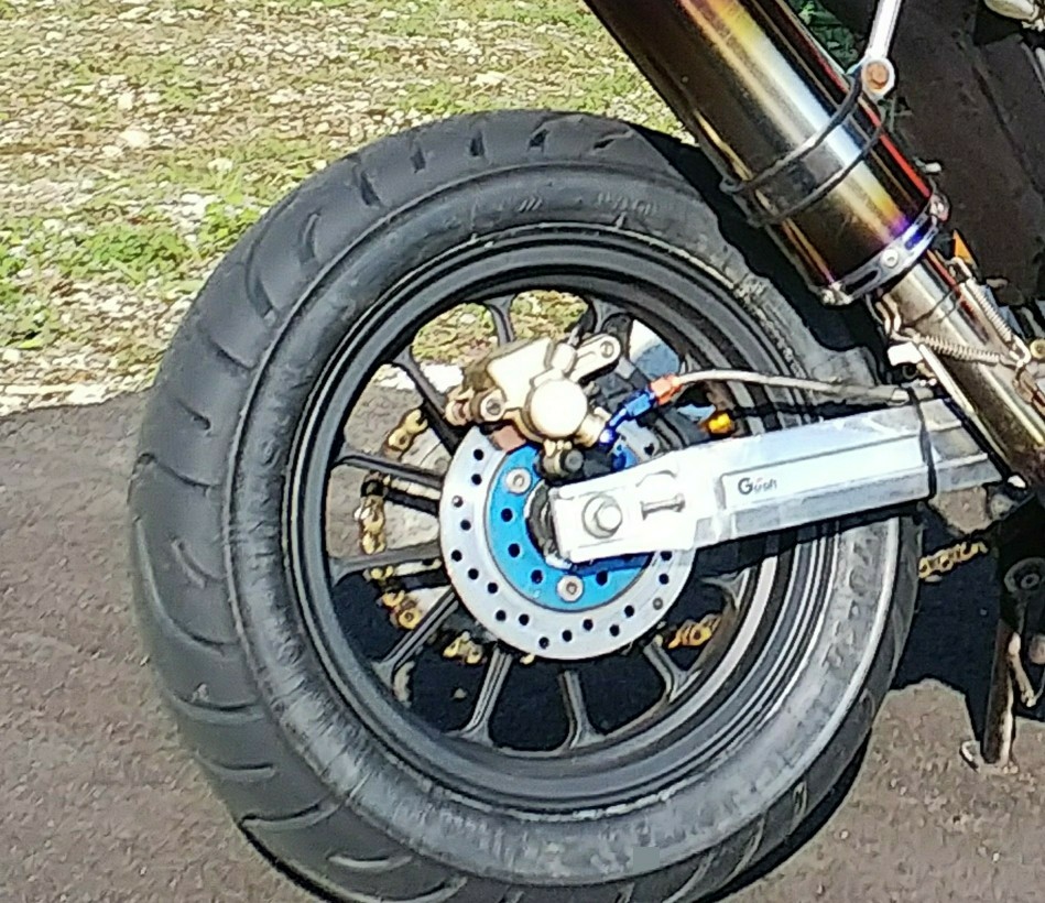 XR100モタード タイヤ交換😃（ホンダ XR100 モタード）by カチミ