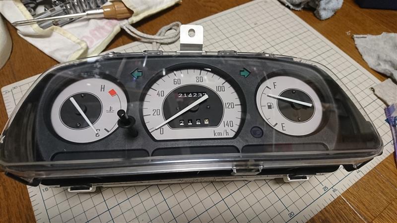 スピードメーター分解&清掃（ダイハツ ミラジーノ・L700/710系