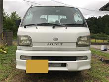 S200P]ヘッドライト磨き（ダイハツ ハイゼットトラック・S200