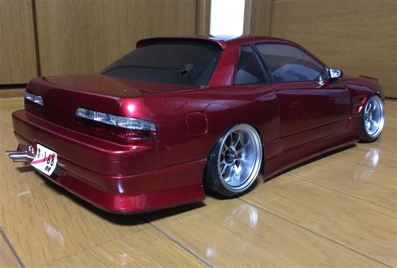 Ps13 One Via ワンビア ボディ製作 168仮ナンバー 装着 その他 Rcカー By Tamiya Ta02 みんカラ