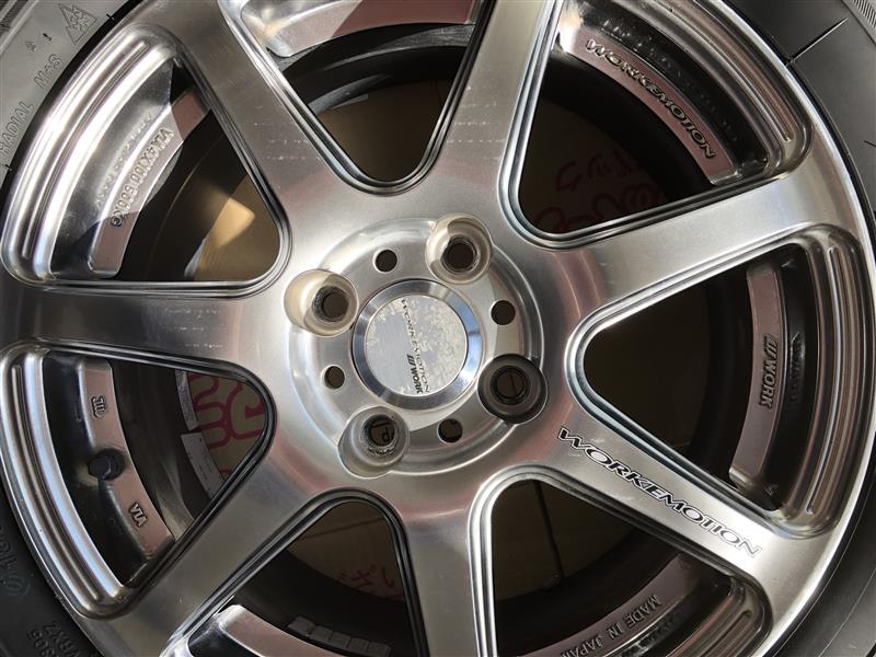work emotion センターキャップ取付(ホンダ フリードスパイク work emotion センターキャップ取付(ホンダ フリードスパイク