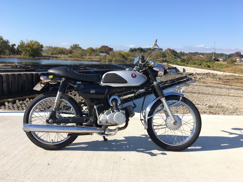 K50マフラーに交換&フェンダーレス化（スズキ コレダスク