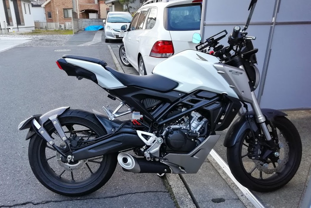 フェンダーレス カスタム (ホンダ CB125R)by mactts - みんカラ