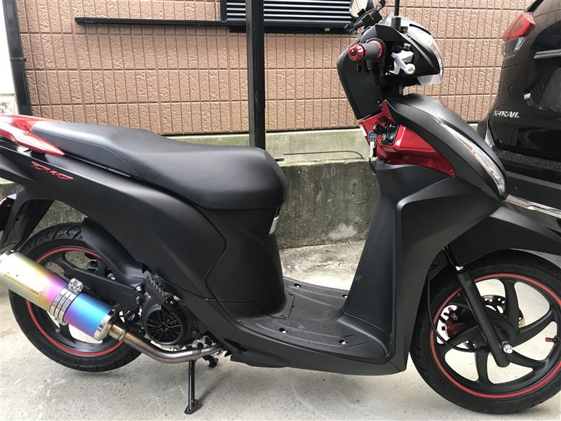 HONDA DIO 110 MORIWAKI マフラー