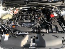 青くなったエンジンカバーを取り付けてみたり(ホンダ シビック 青くなったエンジンカバーを取り付けてみたり(ホンダ シビック