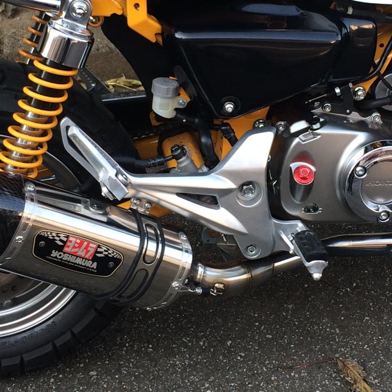 2人乗り仕様 グロムのステップ取付 ホンダ モンキー125 By 勇介8 みんカラ