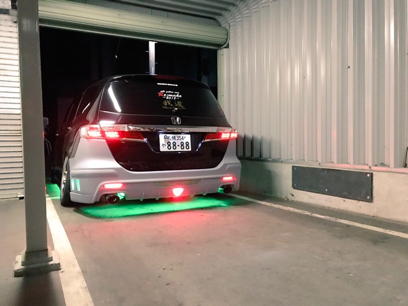 ケイブレイクリアバンパー加工（ホンダ オデッセイ・RB3/4）by