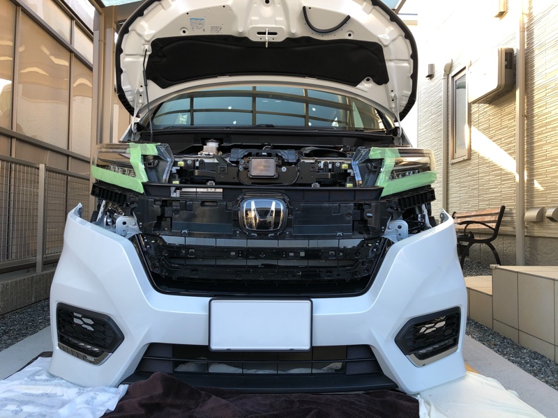 ステップワゴン RP5 スパーダ ハイブリッド フロントグリル
