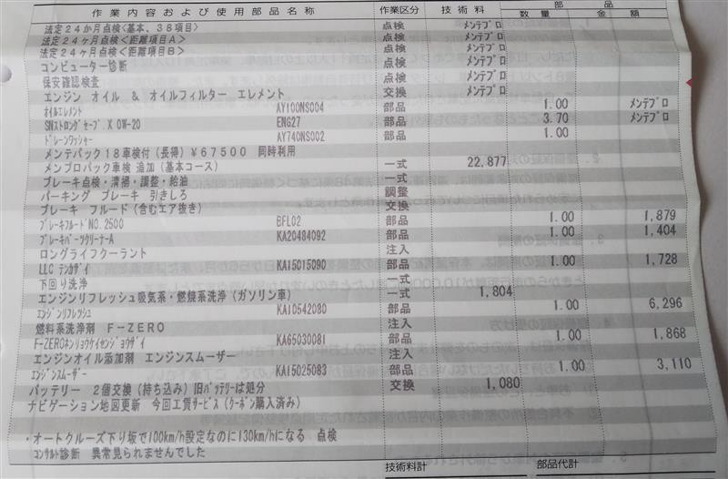 2回目車検と2回目バッテリー交換 日産 セレナハイブリッド By Tomch みんカラ 2回目車検と2回目バッテリー交換 日産 セレナハイブリッド By Tomch みんカラ