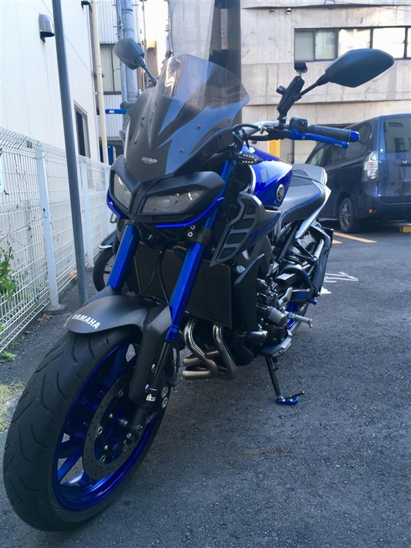 フロントフォークのメンテナンスとは」＆「車両紹介ヤマハMT-09