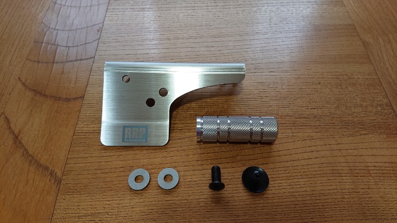 RRP レーシングフットレスト取付（スズキ アルトワークス・HA36S