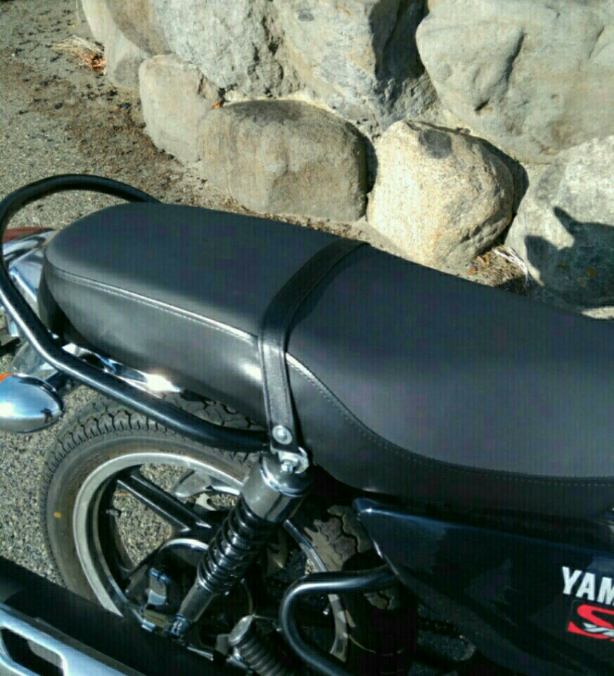 グラブバーとタンデムシートベルト取り付け ヤマハ Yb125sp By Useful Life みんカラ