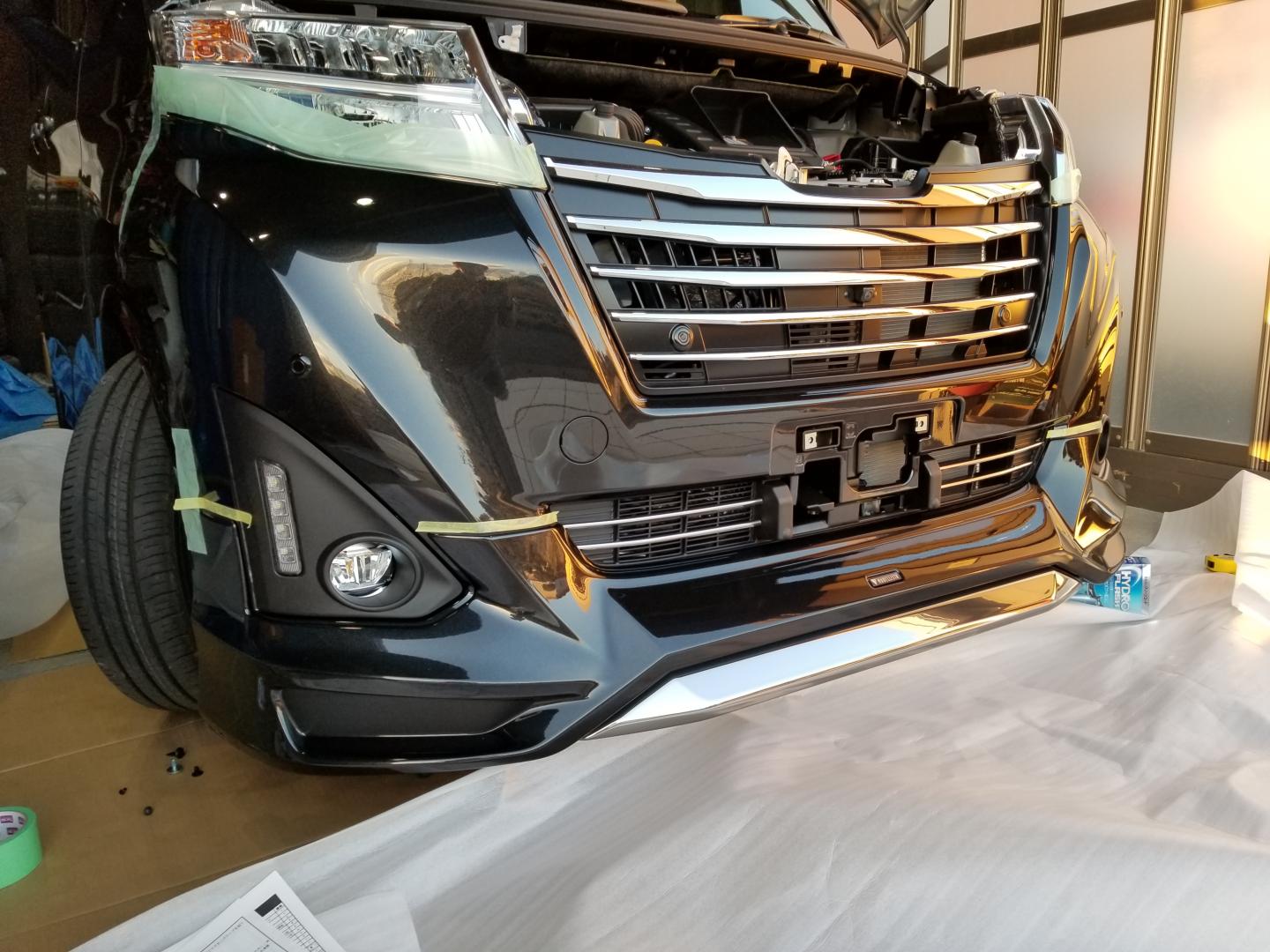 モデリスタエアロdiy取り付け フロント編 トヨタ ルーミーカスタム By Lexus Ls430 みんカラ