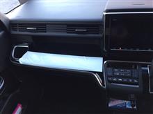 Modulo X後期用インパネミドルパッド交換(その4)（ホンダ