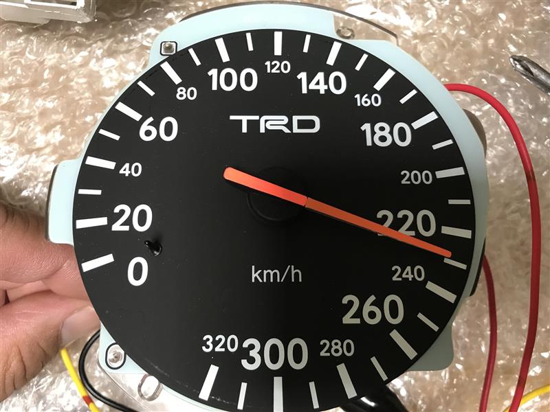 JZA80スープラ スピードメーター修理（トヨタ スープラ・A80系