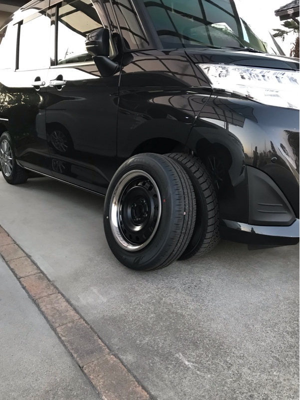 Yahoo!オークション - 新車外し トヨタ ルーミー 純正 ホイール