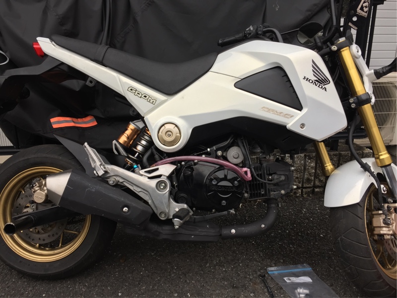 人気 HONDAグロム125 JC61前期型 GROM125 純正マフラー | ochge.org