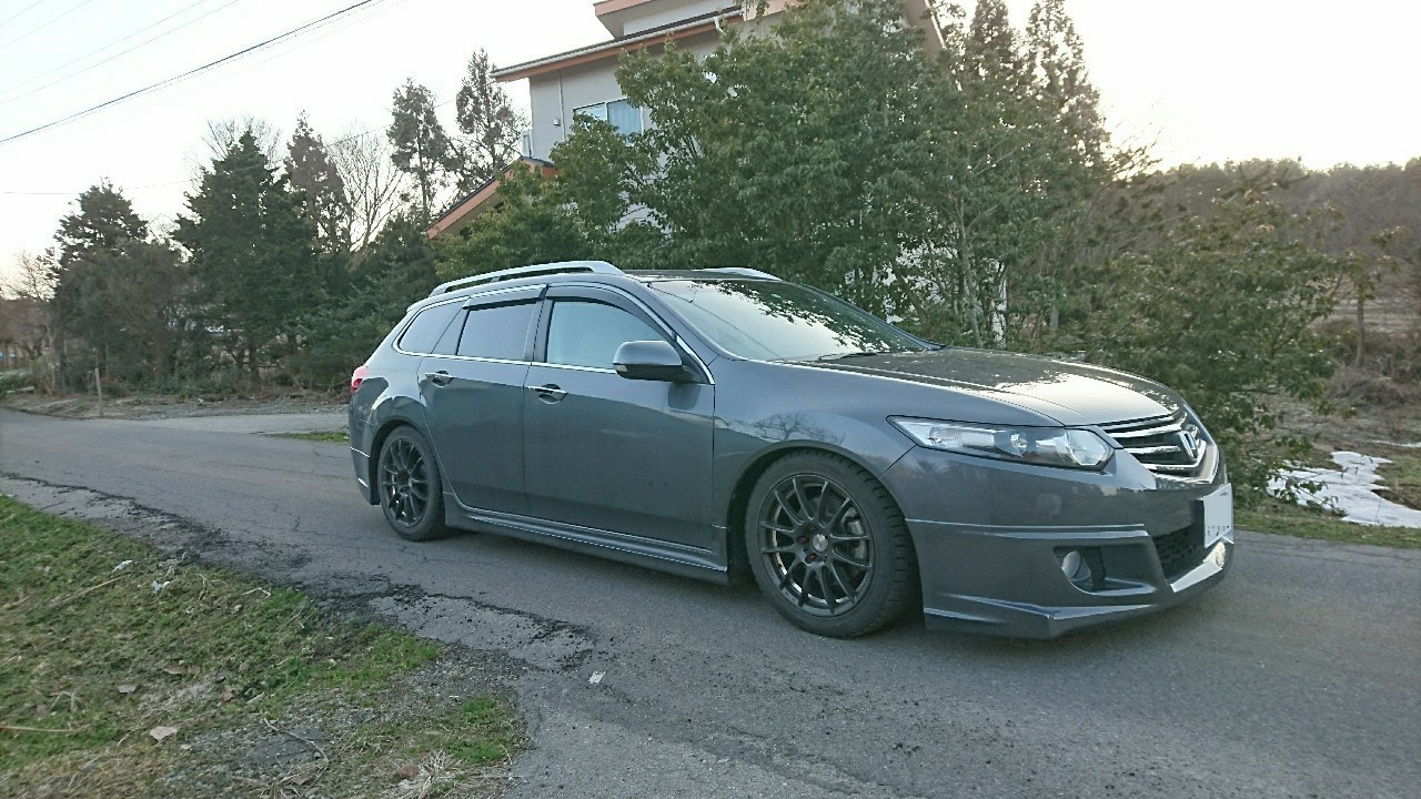 車高調取付 ホンダ アコードツアラー By ざんくろーどびばんだむ みんカラ 車高調取付 ホンダ アコードツアラー By ざんくろーどびばんだむ みんカラ