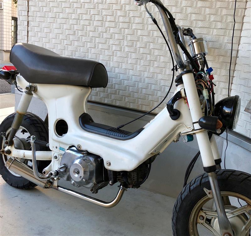 WirusWinトラッカー ロッドサイレンサーマフラー（ホンダ