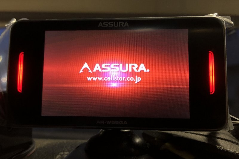 レーダー探知機故障につき、新機種へ交換（三菱 ギャラン・E30系