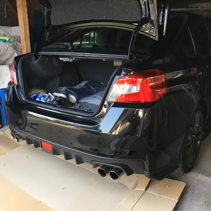 スバル(純正) リアアンダースポイラー のパーツレビュー | WRX