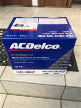 バッテリー交換 ACDelco LN2/GP47（トヨタ ヴォクシー