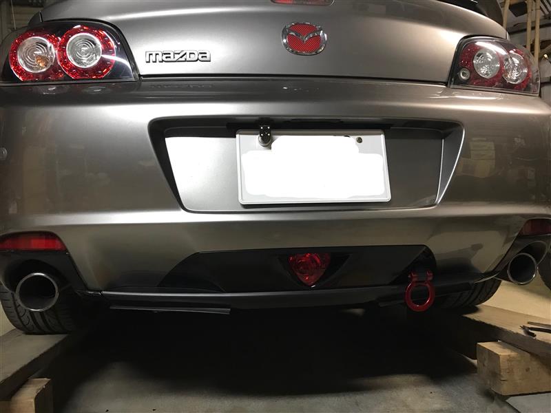 リアフォグ取り付け（前編）（マツダ RX-8・SE3P）by Pan-8